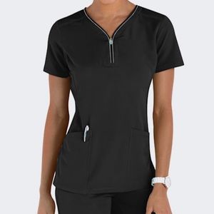 HH360 black scrub top